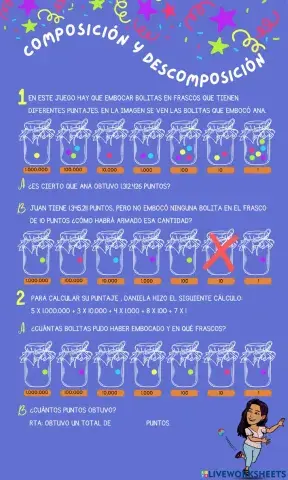 Composición y descomposición de números