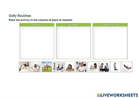 Let's hit the road 2a + routines