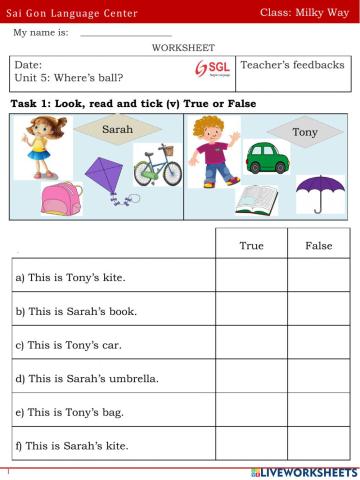 Review for test