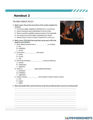 Level iv unit 9 handout 2