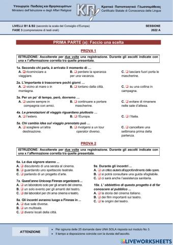 KPG maggio 2022 ascolto