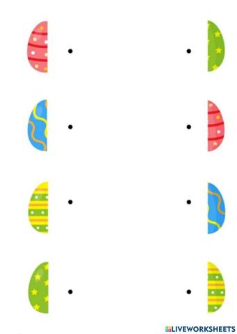 Зєднай половинки