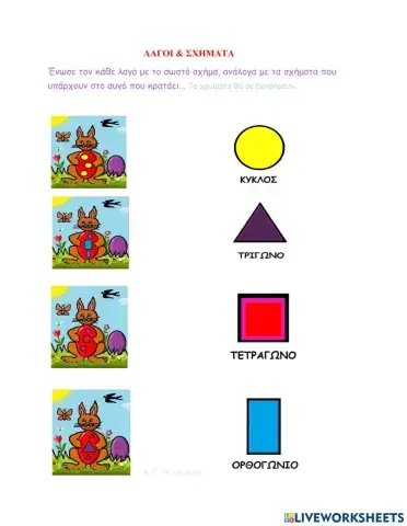 Λαγοί & Σχήματα