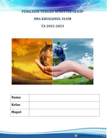 PTS Fisika Kelas X Semester Genap