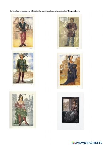 La celestina parejas