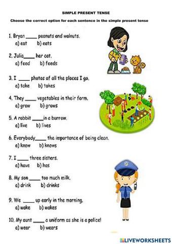 Simple Present Tense