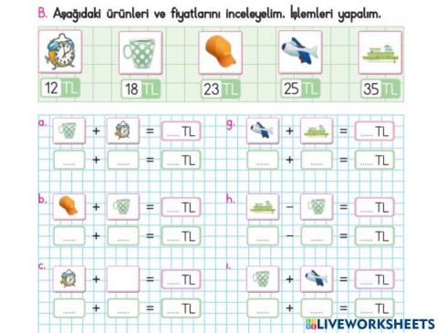 Paralarımız Toplama 3