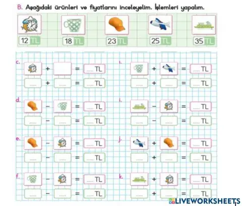 Paralarımız Toplama 3