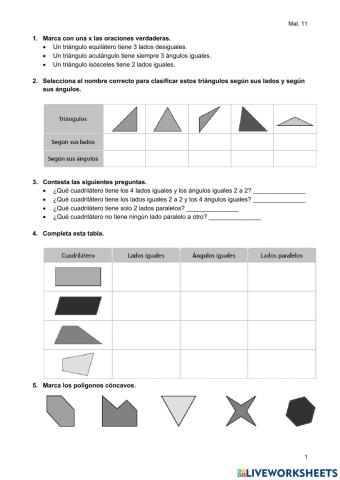 Tema 11. Figuras planas