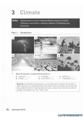 Ielts listening unit 3