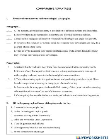 TRS6 - Economics (1) - Comparative