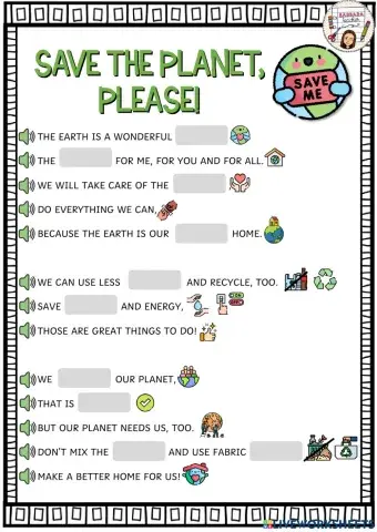 Save the planet poem ENVIRONMENT DAY