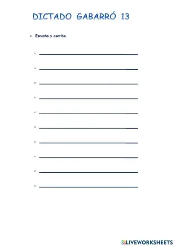Dictado gabarró 13