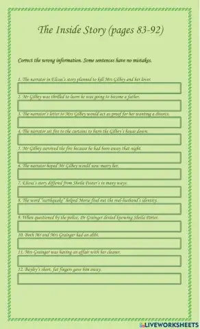 The Inside Story: pages 83-92