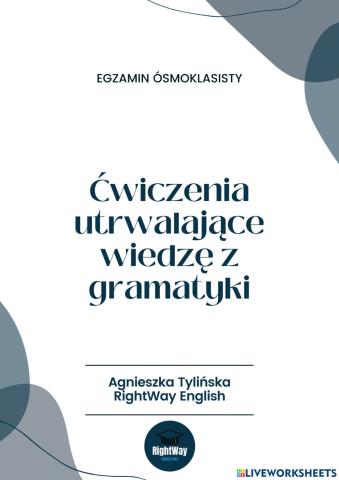 Powtórka czasów Egzamin ósmoklasisty
