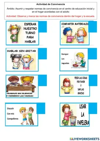 Normas de convivencia