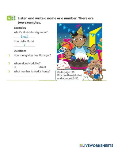 Power up 1 Unit 5 page 66