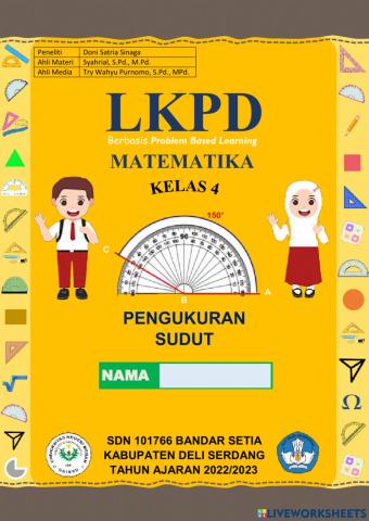 Pengukuran Sudut Berbasis Problem Based Learning