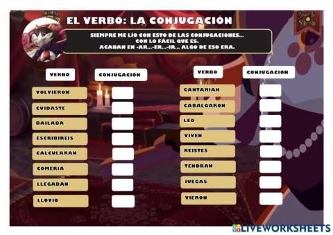 Mate-t10-el verbo (la conjugación)