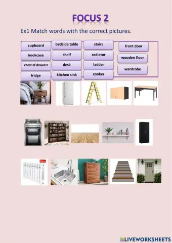 Focus 2 unit 4 Home sweet home