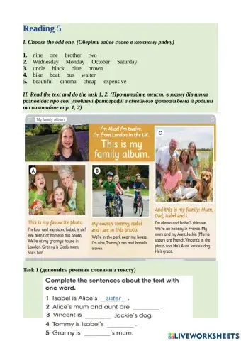 Reading Comprehension