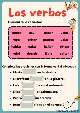 Los verbos