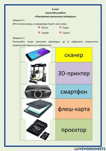 6 клас. Повторення