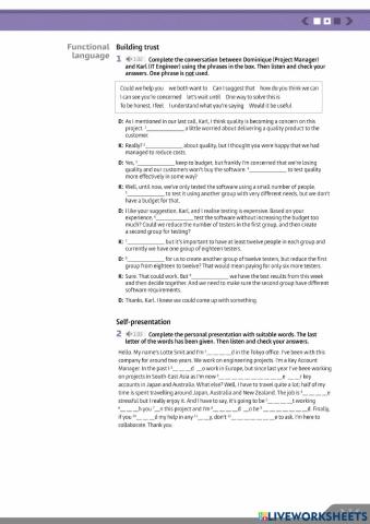 Functional Language, Building Trust