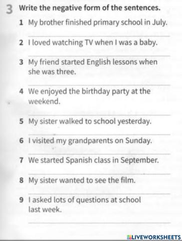 Prepare unit 20 Grammar WB