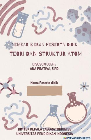 Lkpd teori dan struktur atom