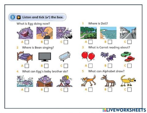 Cubs: Listening: Who can do this?