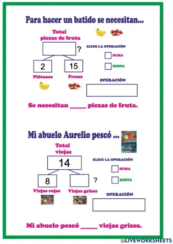 Resolución de problemas. Diagrama: Partes - Todo