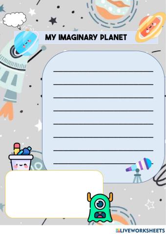 My imaginary planet