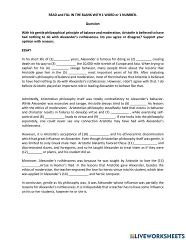 TRS6 - Humanities (1) - Alexander the great (2)