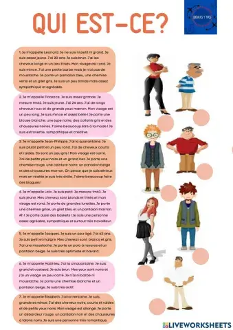 La description physique