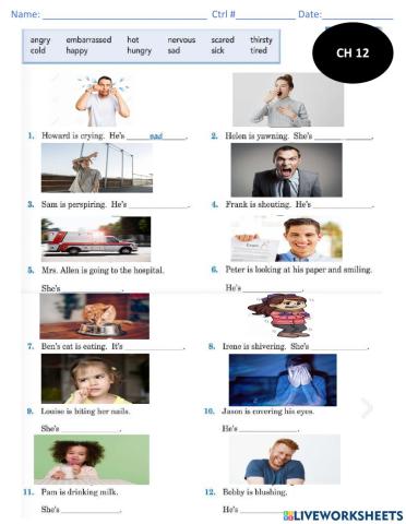 L1.CH12. Pg 83. Simple present - preset continuous