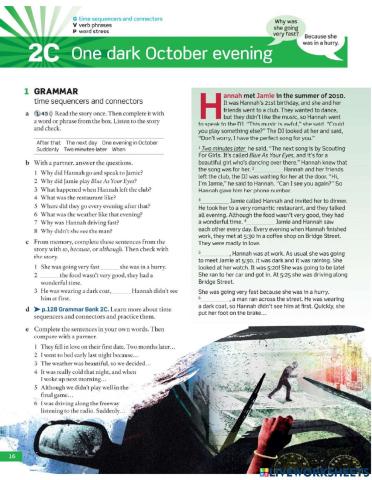 One dark october evening...