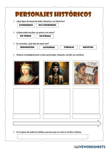 Personajes históricos