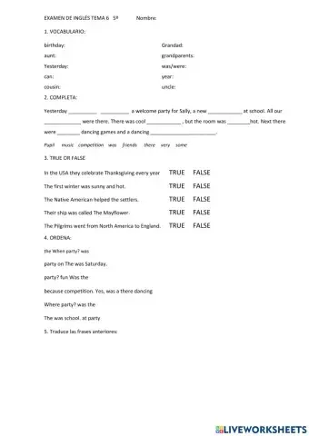 Examen tema 6 de 5º