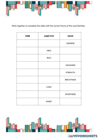 Verbs made with 'en'