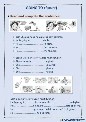 Going to (future plans)