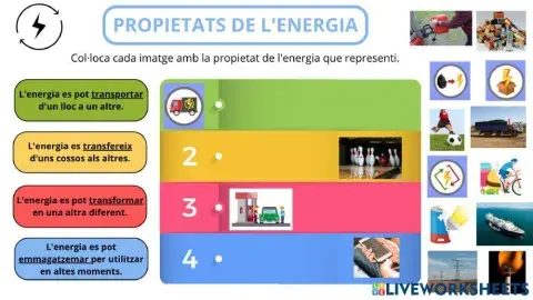 Propietats de l'energia