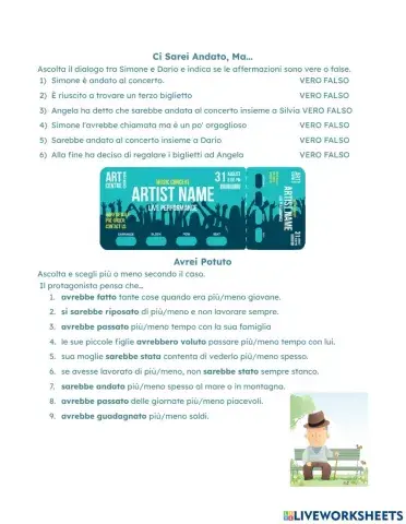 Pg3 ascolti condizionale passato