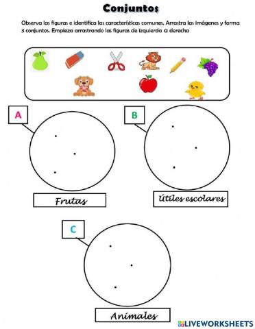 Conjuntos primero primaria