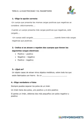 Electricidad y magnetismo