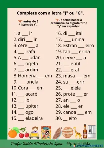 Vocabulário
