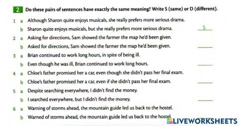 Linking Words 2