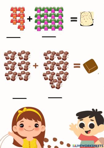 Conteo y operación de la suma (ii)