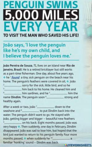 Complete the following