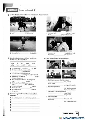 WB Prepare a1 level 1 page 45